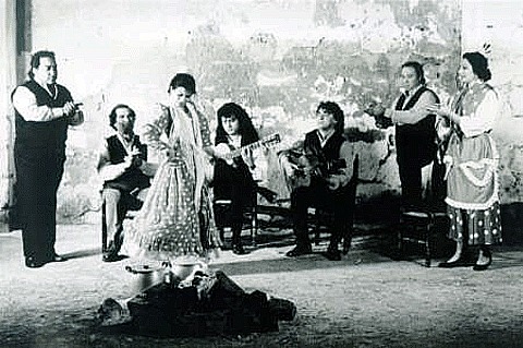 The Spanish dance and musical genre, flamenco